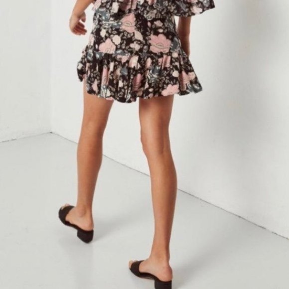 SPELL & THE GYPSY Winona Short Skirt Coal XSmall - Picture 14 of 14